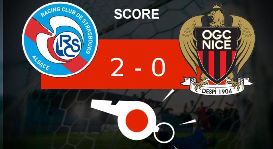 Strasbourg Nice Ligue 1 a match to forget for