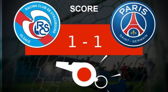 Strasbourg PSG the two teams leave back to back