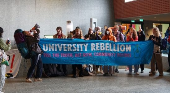 Students occupy Utrecht university building The future is no longer