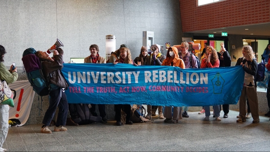 Students occupy Utrecht university building The future is no longer