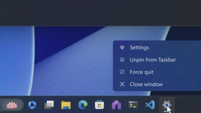 Taskbar process termination support is on its way for Windows