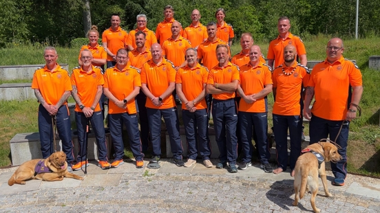 Team NL for the Invictus Games presented in Doorn They