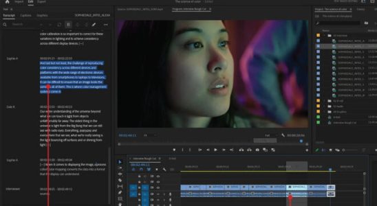 Text based editing era begins for Adobe Premiere Pro