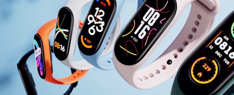 The Mi Smart Band 7 connected bracelet loses 55 of