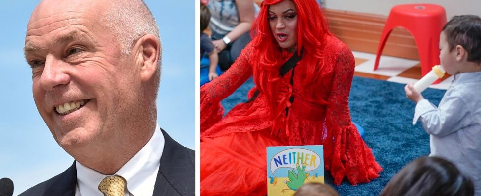 The state of Montana bans storytimes with drag queens