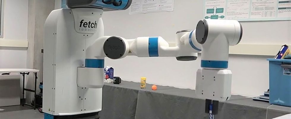 This robot is programmed to find the lost objects of