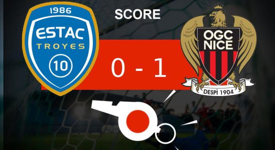 Troyes Nice nice blow for OGC Nice look back