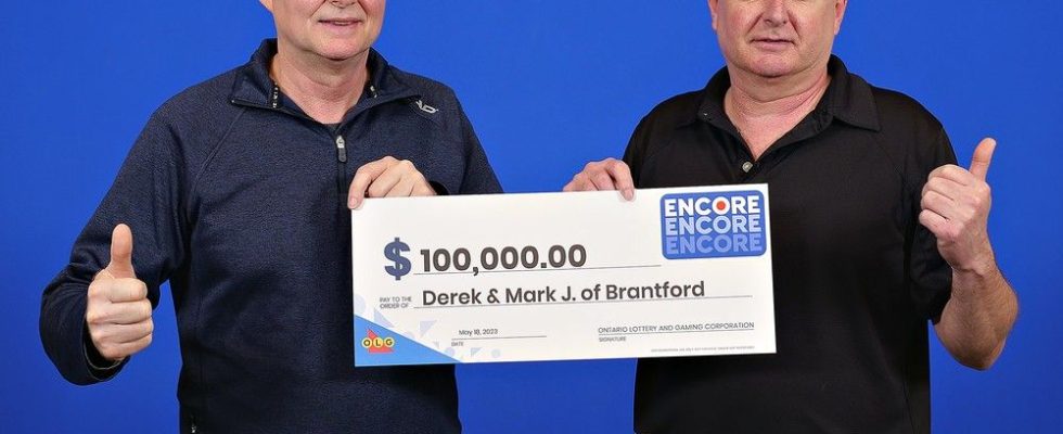 Two area men shared 100000 Encore prize