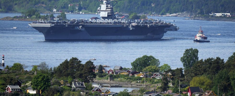 US aircraft carrier USS Ford stops in Oslo amid Arctic