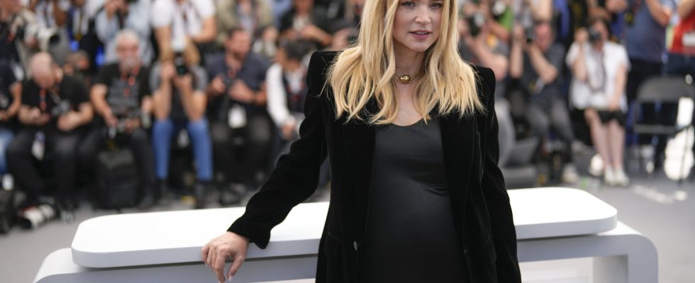 Virginie Efira pregnant at the Cannes Film Festival who is