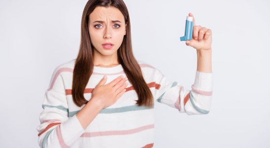 What are the symptoms of asthma allergic stressful severe