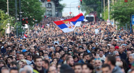 since the double shooting in Serbia the anger has not