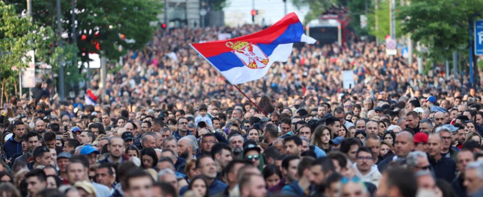 since the double shooting in Serbia the anger has not