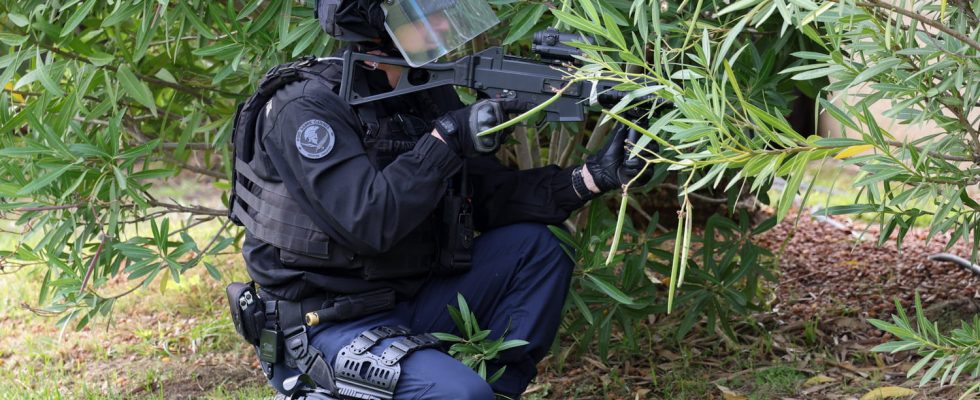 the GIGN deployed in the Gard for an armed entrenched