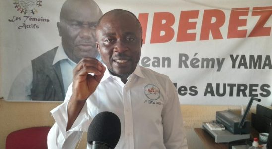 trade unionist Jean Remy Yama spends his second consecutive May Day