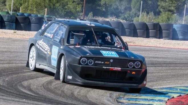 1685677254 580 Lancia Delta Integrale transformed into electric rally machine