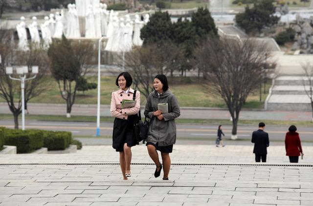 north korea women