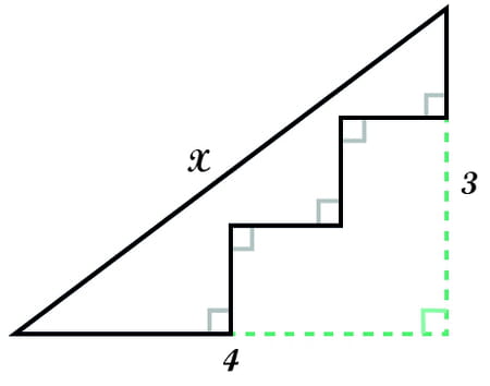 Geometry puzzle solution