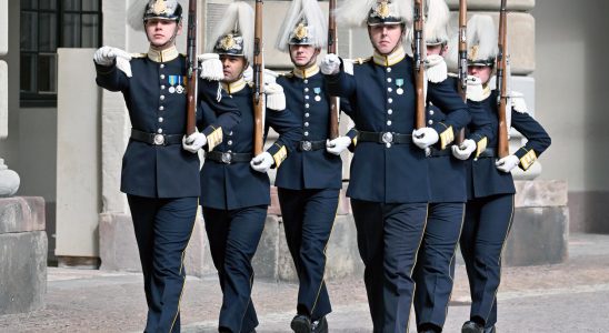 500 years of high guard are celebrated with a parade