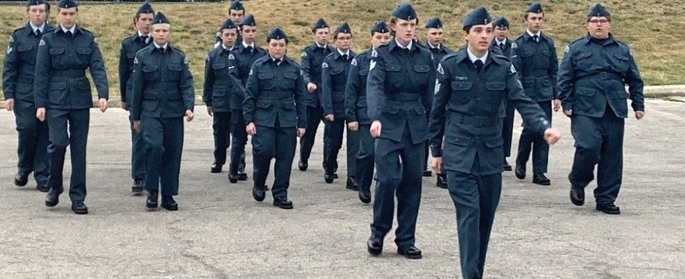 Air cadets finish training year with 45th annual inspection