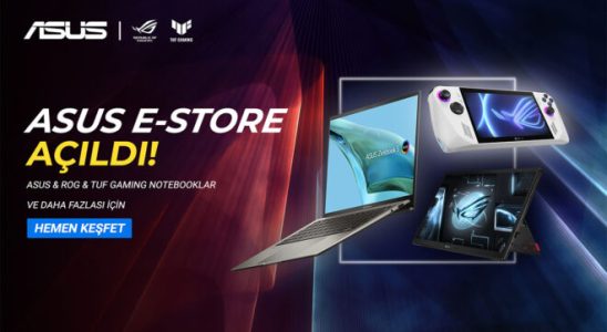 Asus Turkiye official online store opened