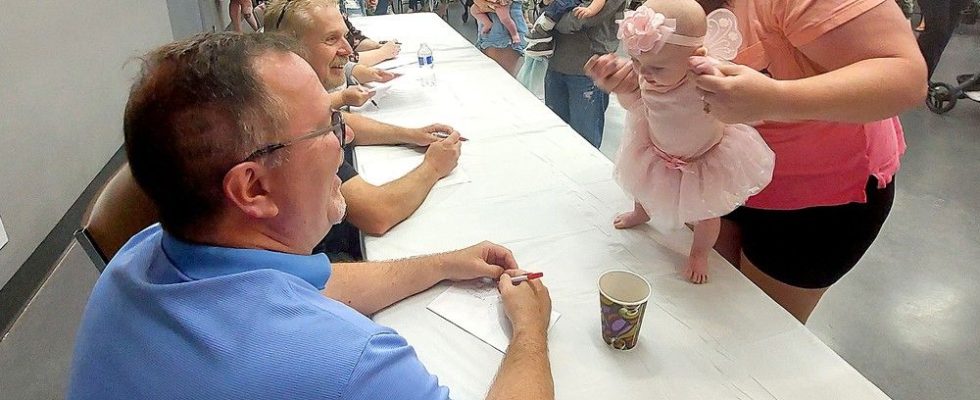 Baby contest among popular events at Thamesville Threshing Festival