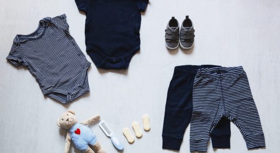 Baby size correspondence in which month should you dress him