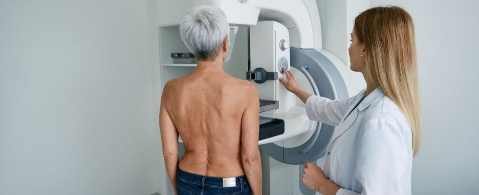 Breast cancer less than one in two women take part