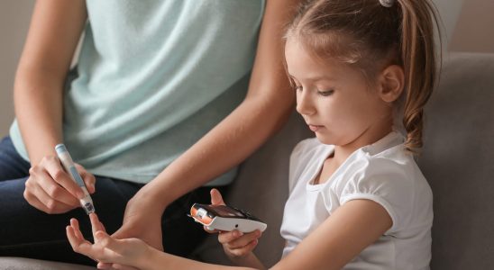 Childhood diabetes causes what symptoms in children