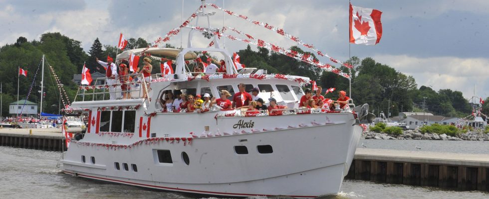 Countdown to Canada Day in Port Dover