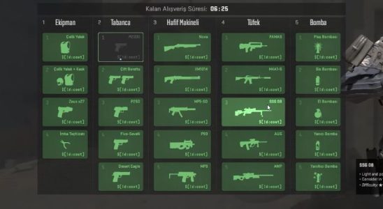 Counter Strike 2 patch notes added weapon return system