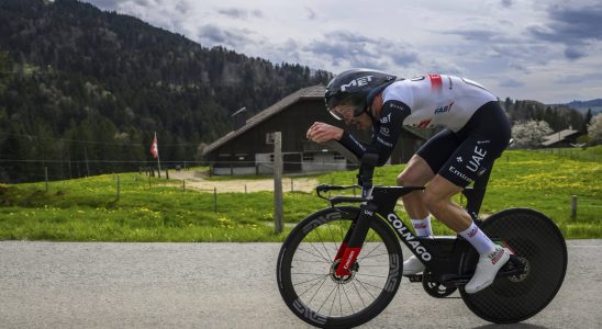 Criterium du Dauphine 2023 Bjerg wins the time trial and