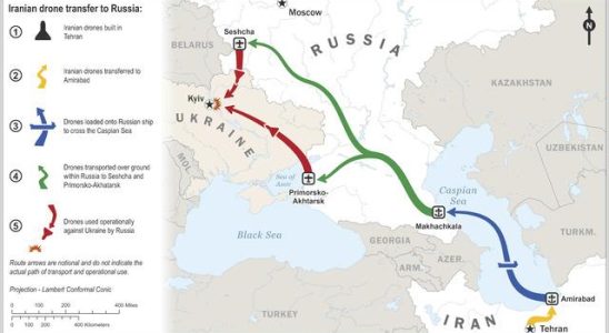 Critical claim from the USA about Russia and Iran They