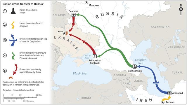 Critical claim from the USA about Russia and Iran They