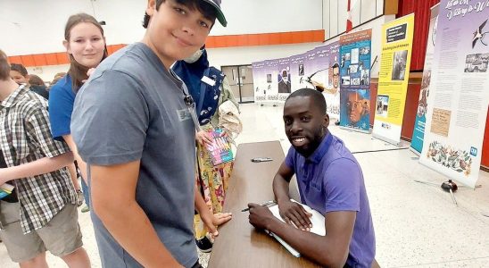 Dialogue vital to end racism author tells Lambton Kent students