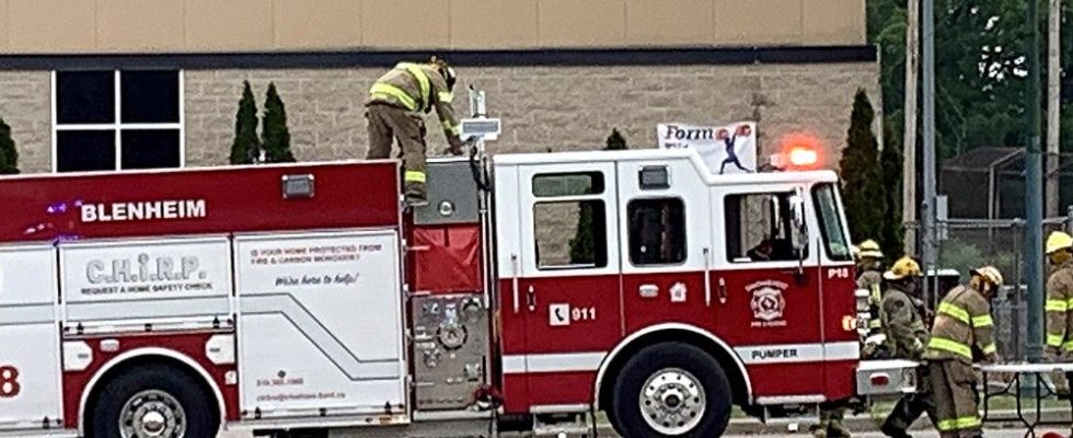 Electrical malfunction causes fire at Blenheim pool