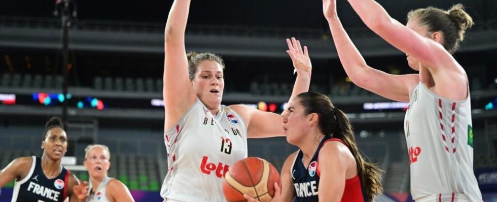 Eurobasket the French narrowly fail against the Belgians in the