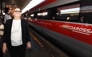 FS EU Commissioner Adina Valean on Frecciarossa