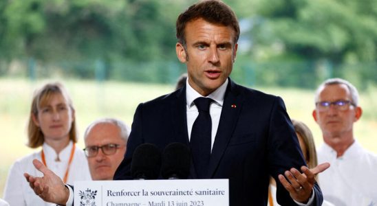 France Emmanuel Macron announces a plan to relocate drug production