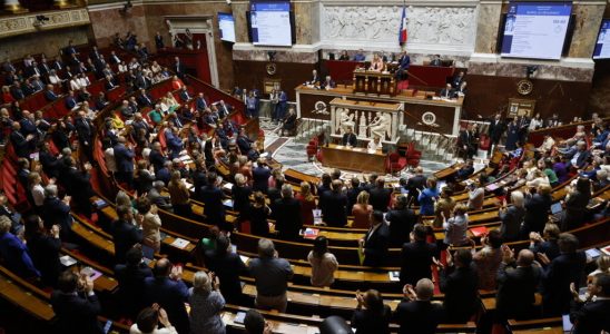 France lively debates in the National Assembly about the law