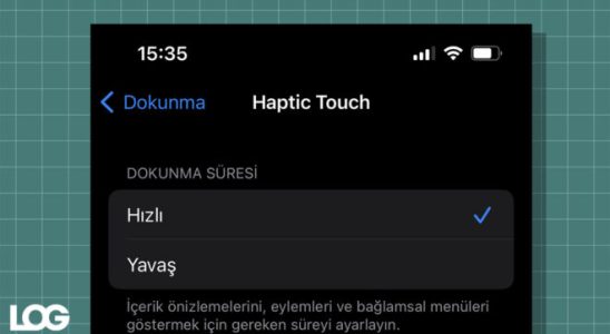 Haptic Touch touch time could be even faster with iOS