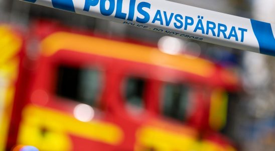 Heavy fire in hardware store in Oskarshamn