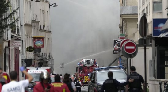 Images of the explosion in rue Saint Jacques in Paris