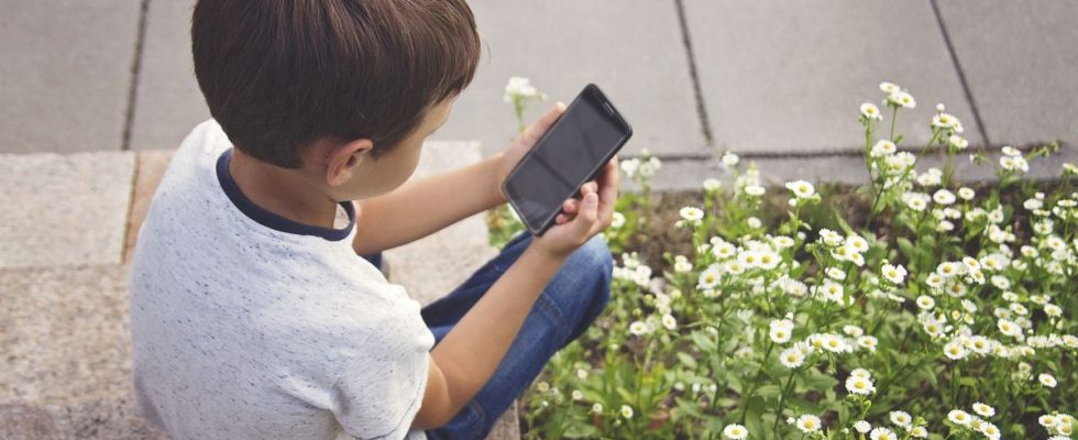 In Ireland a city bans smartphones for children before middle