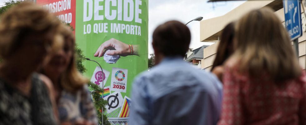 In Spain strong reactions against the election of the president