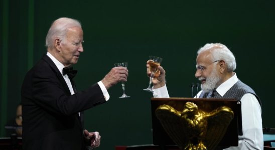 In Washington Modi and Biden tout new US India relationship