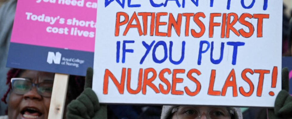 In the United Kingdom the nurses strike is not renewed