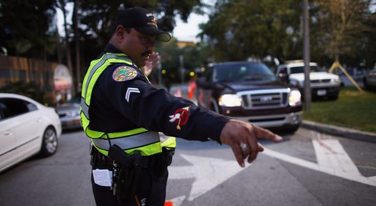 In the United States the big blues of the police