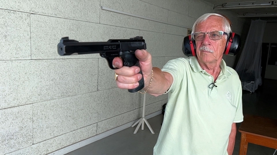 Koos celebrates the 50th anniversary of his shooting sports club