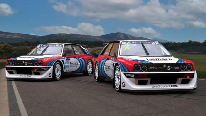 Lancia Delta Integrale transformed into electric rally machine